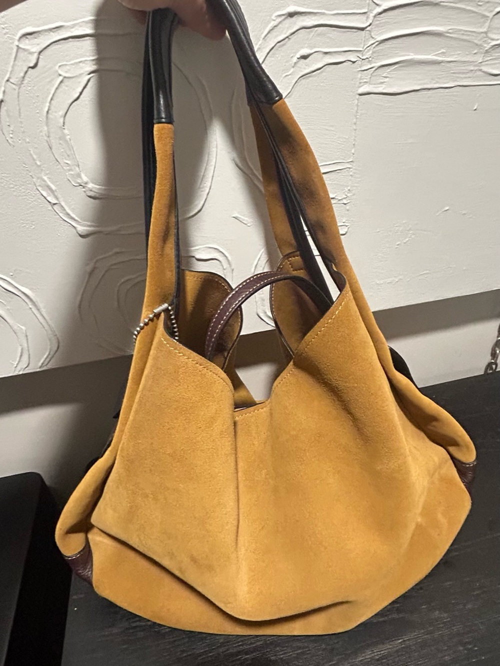COACH Suede Hobo Bag - Picture 6 of 14